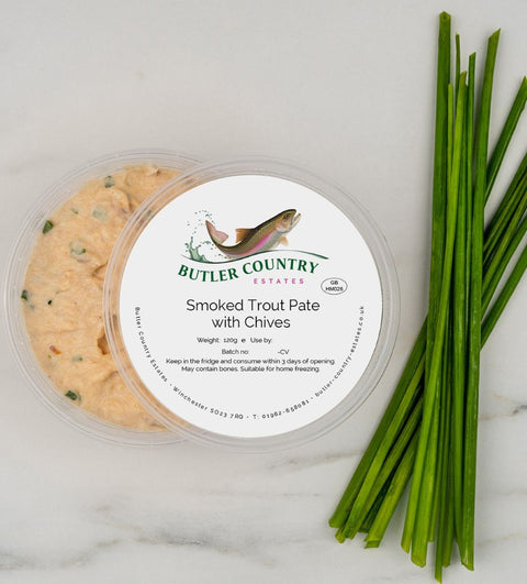 Smoked Trout Pate with Chives
