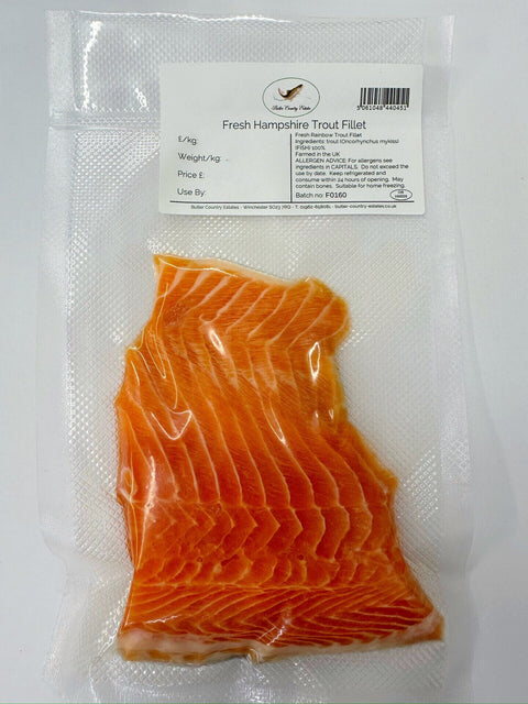 Fresh Rainbow Trout Fillets