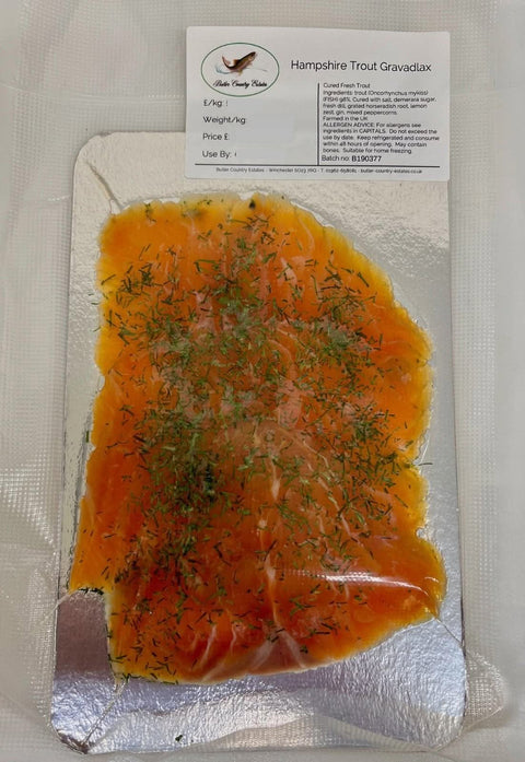 Artisan-Crafted Trout Gravadlax